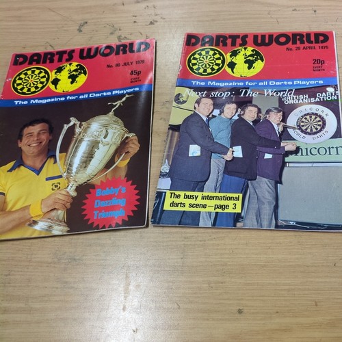 1975 1979 darts world - &,
