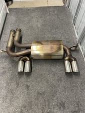 Scorpion BMW M3 E46 Stainless Steel Back Box Exhaust Rear Silencer Quad (01-06)