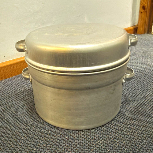 Aluminium stovetop dumpling - aluminium,