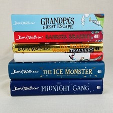 David Walliams Book Bundle Gangsta Granny Worlds Worst Midnight Ice Monster X 6