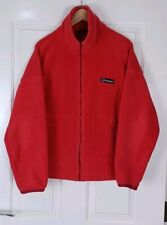 Berghaus Polartec Women's Red Full Zip Pocket High Neck Thick Fleece Medium