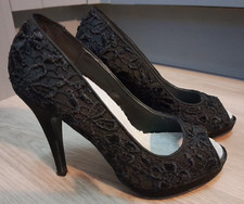 Emilio Luca, Size 5 Black Lace
