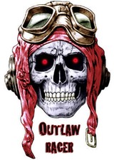 2-PACK RAT ROD HOT ROD STICKER