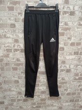 Adidas Climacool Tracksuit Bottoms  Black  - Size XS - Ankle and pockets Zip 