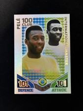 Topps Match Attax 2010 World Cup Pele 100 Club International Master