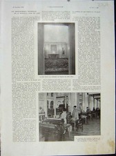 Original Old Vintage Print Station L'Est Ticket-Machine Paris French 1932 20th