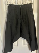 EUC Zara Man Black Drop Crotch