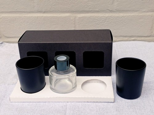 Candle jar diffuser gift - &,