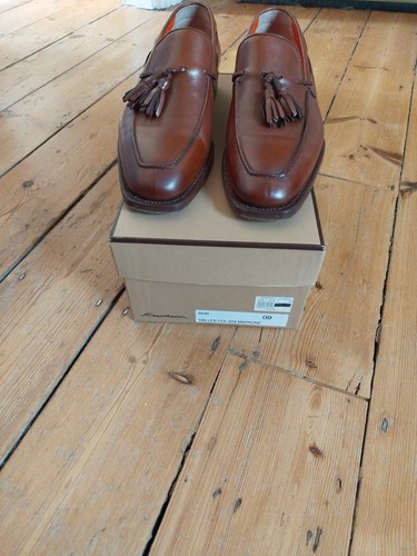Santoni tassle loafer - loafer, shoes