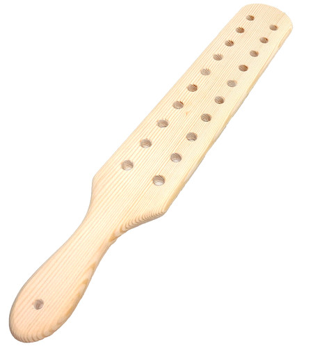 New wooden spanking paddle - spanking,