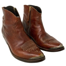 Golden Goose Young Leather Zip