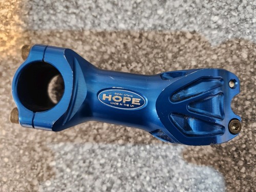Hope blue mountain bike stem - blue,
