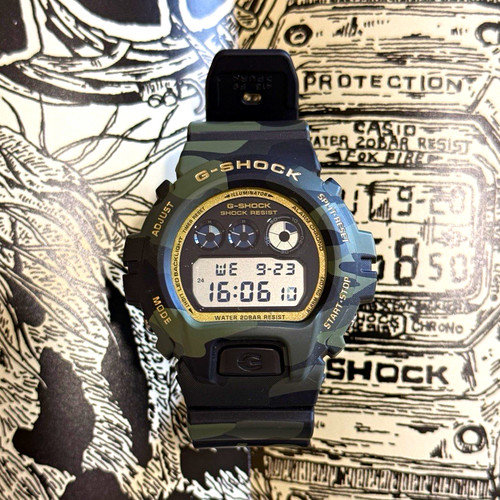 Casio shock 6900cmg - g-shock, dw-6900cmg