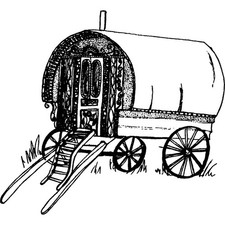 'Romany Caravan' Unmounted