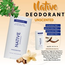 NATIVE - Unscented Deodorant
