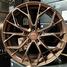 19" Audi A4 B6 B7 B8 B9 Velocity VF3 Flow Formed Matt Bronze 8.5j Alloys X4