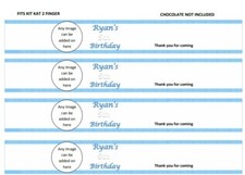 10 Personalised Birthday KIT