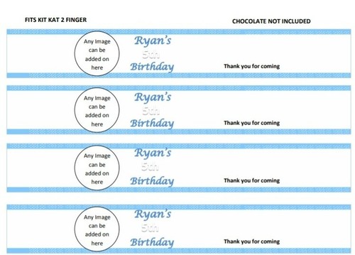 Personalised birthday kit - personalised,