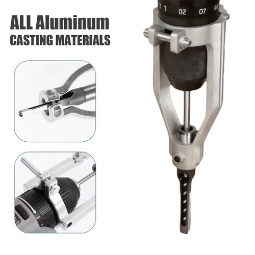 Aluminum square hole drill bit - aluminum,