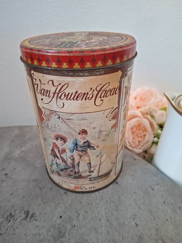 Vintage van houten cacoa - vintage,