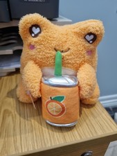 Orange pop frog from Claire's accessories.