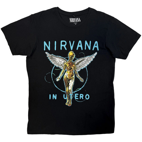 Nirvana unisex carbon - carbon, t-shirt