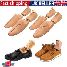 1 Pair Wood Men's Shoe