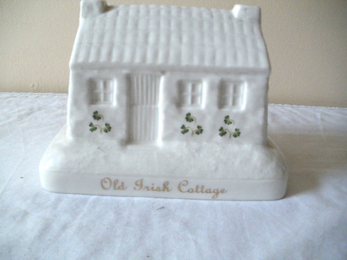 Old irish cottage - cottage, china