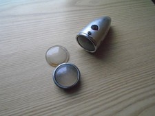 Vintage Lucas 1130a side light with  spare lens,  Shed find