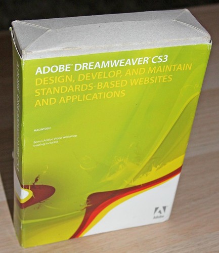 Adobe dreamweaver cs3 for - dreamweaver,