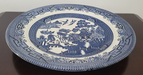 Churchill willow pattern blue - pattern,