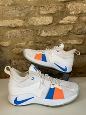 Nike PG 2 Paul George Ice White “The Bait II” Basketball Shoes Men's Size UK 11