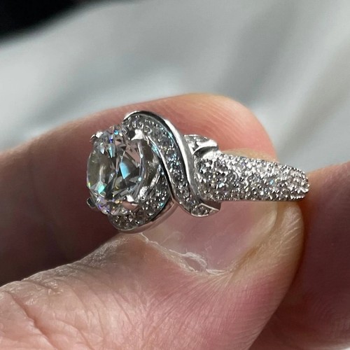 Carat simulated diamond ring - 2,