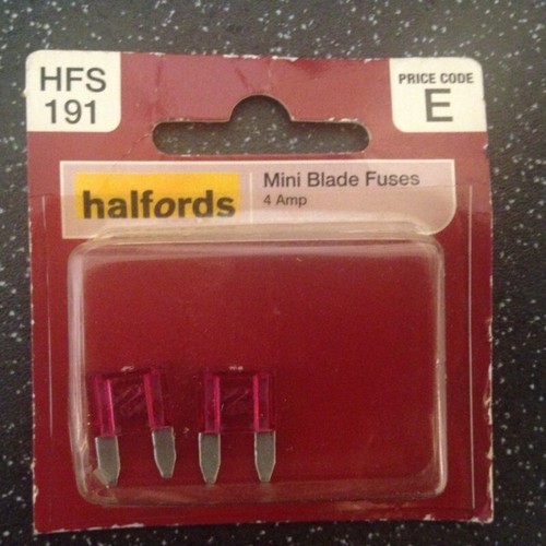 Halfords mini blade - mini, fuses
