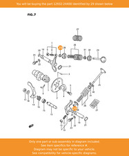 SUZUKI Cotter, Valve