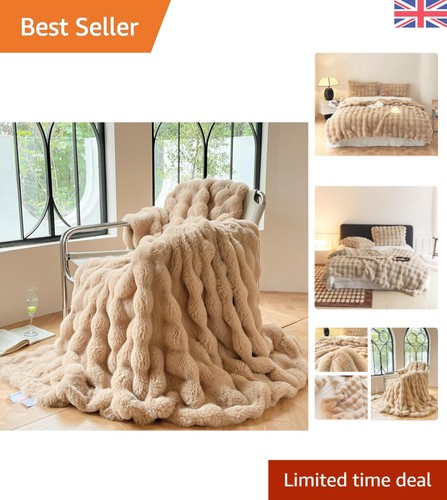 Faux rabbit fur - faux, plush