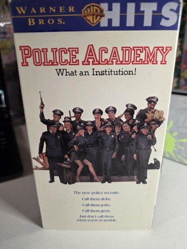 Police academy - police, (vhs,