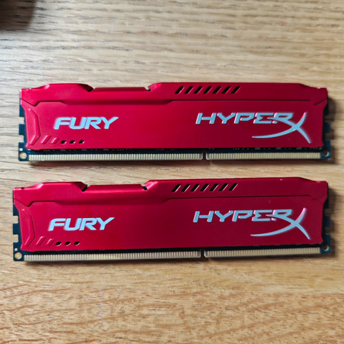 Hyperx fury 16gb - 16gb, (2x8gb)