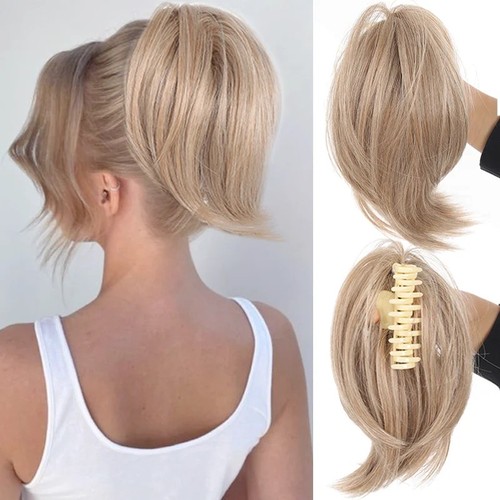 Lupu synthetic messy bun hair - synthetic,