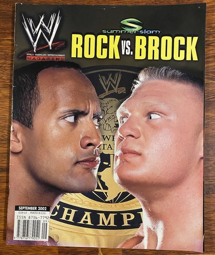 Wwe magazine september - wwe, 2002