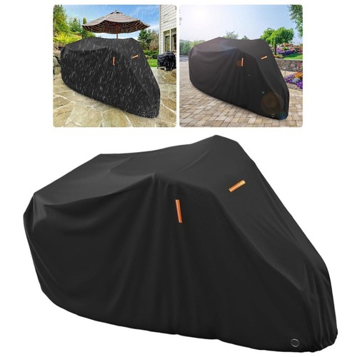 Black waterproof tricycle - black,