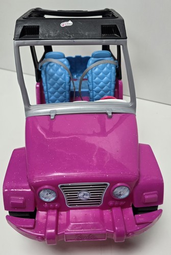 Barbie passport safari jeep - barbie, ~