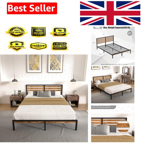 King bed frame with wooden - king,