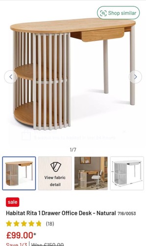Habitat scandi style - , desk