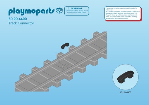 Playmobil train track - playmobil,