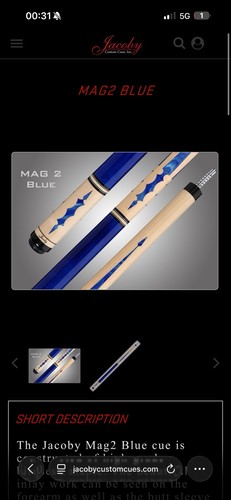 Jacoby american pool cue - american,