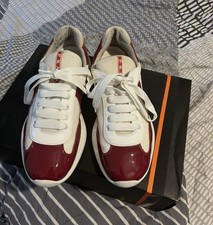 Prada American Cup Sneaker Red