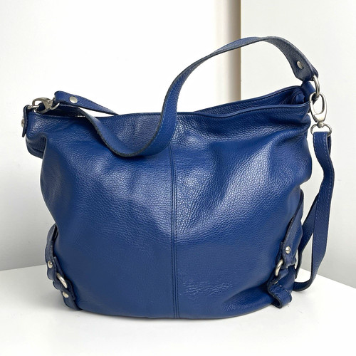 Alex blue pebbled leather - alex&co,