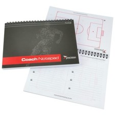 Precision A5 Football Coach Notepad Managers Tactics Book