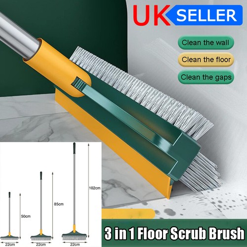 Floor scrub brush with - 3,